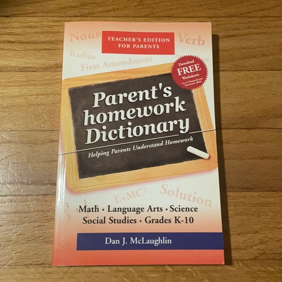 Parent’s Homework Dictionary - Picture 1 of 3